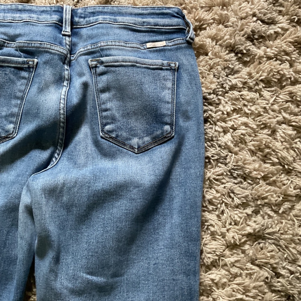Kancan Essentials Womens Flare Jeans Medium Wash High Rise KC35001D-S 11/29 - Picture 11 of 12